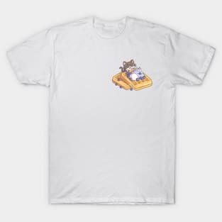 Cute Waffle Cat T-Shirt